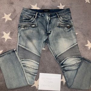 Authentic balmain inspired get me fly jeans size 32